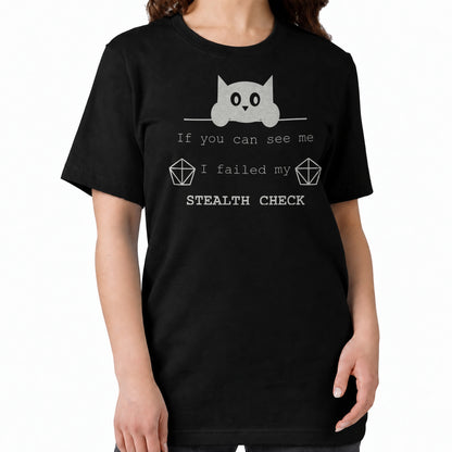 Failed Stealth Cat - DnD T-Shirt women fit image